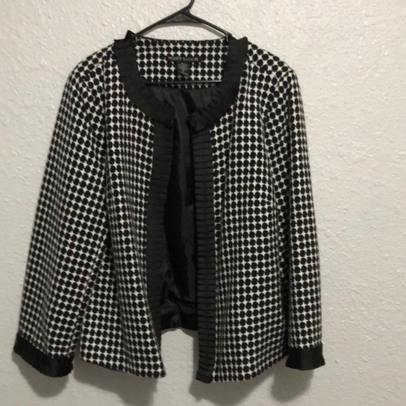 Scott Taylor Jacquard Blazer Women’s Size 1X - Picture 2 of 6